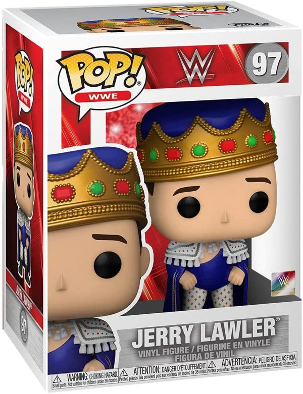 Jerry Lawler POP! Vinyl Figure - No. 97 Online Sale