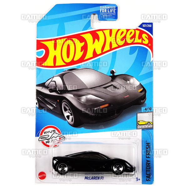 McLaren F1 #107 black - 2022 Hot Wheels Online Sale