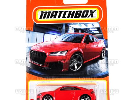 2019 Audi TT RS Coupe #49 red - 2022 Matchbox Online now