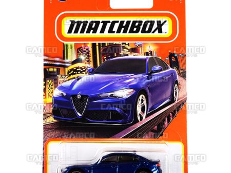 2016 Alfa Romeo Giulia #26 blue - 2022 Matchbox Online Sale