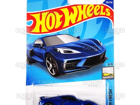 2020 Corvette #106 blue - 2022 Hot Wheels Online now