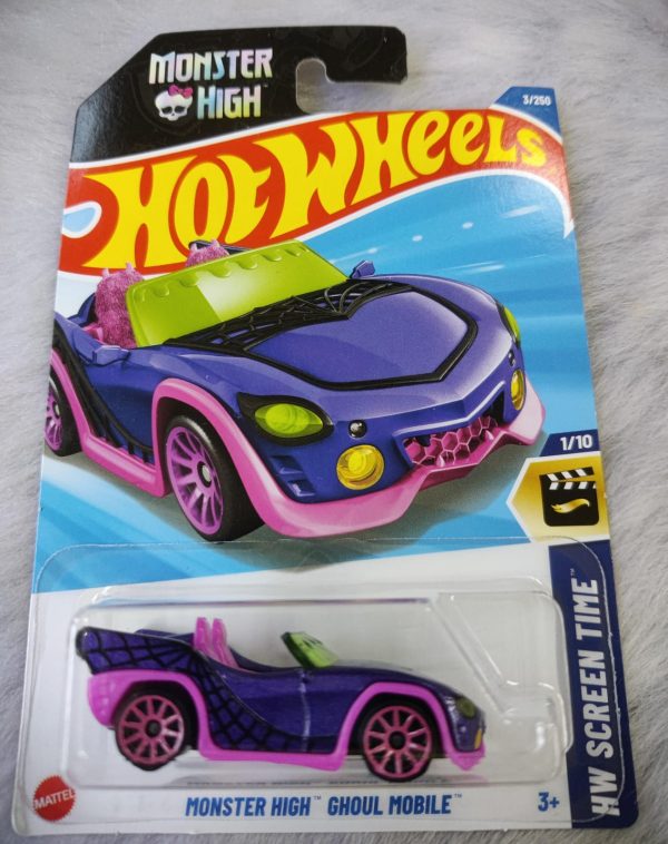 Hot Wheels Monster High Ghoul Mobile Vehicle Exclusive Collection - No Cod Allowed On this Product - Prepaid Hot on Sale