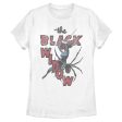 Women s Marvel THRIFTED BLACK WIDOW T-Shirt Online Hot Sale