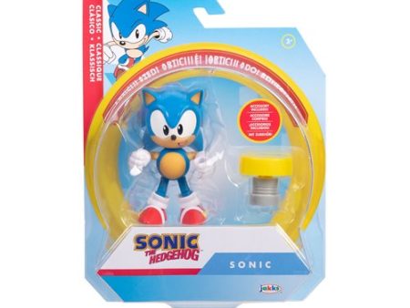 Jakks Sonic 4  Inch Articulated Figure Wave 10 Classic Sonic With Accessory (Pre-Order) Online