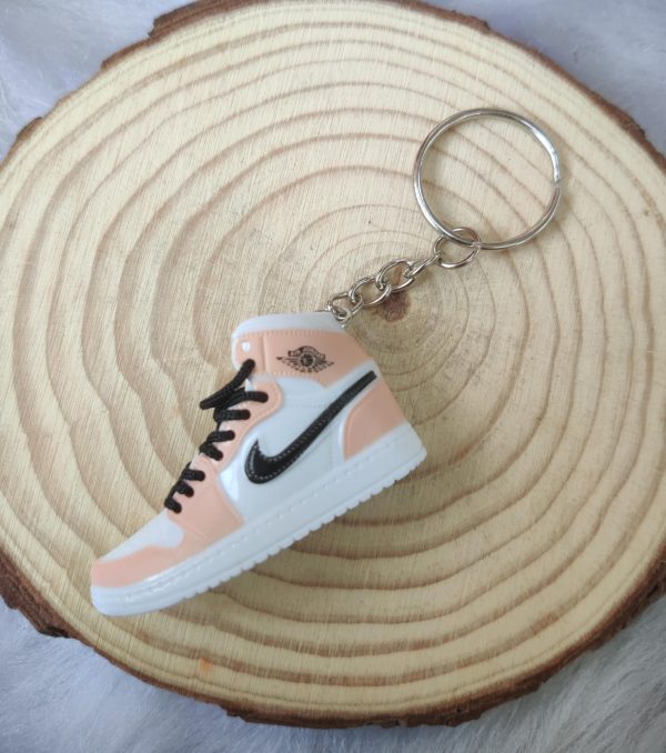 3D Sneaker Keychain - Cream Online Sale