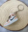 3D Sneaker Keychain - Cream Online Sale