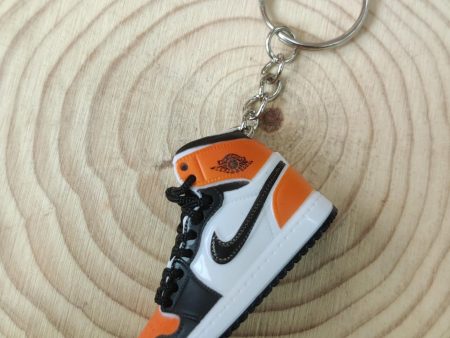 3D Sneaker Keychain - Orange on Sale