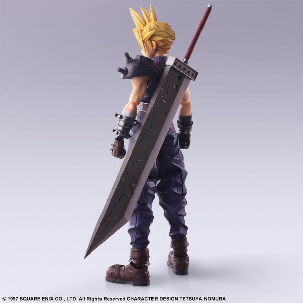 Bring Arts Final Fantasy VII Cloud Strife Action Figure (No NFT) (Used) (Pre-Order) Online now