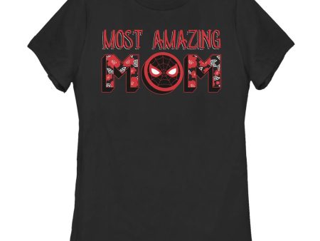 Women s Marvel Seasonal Most Amazing Mom T-Shirt Cheap