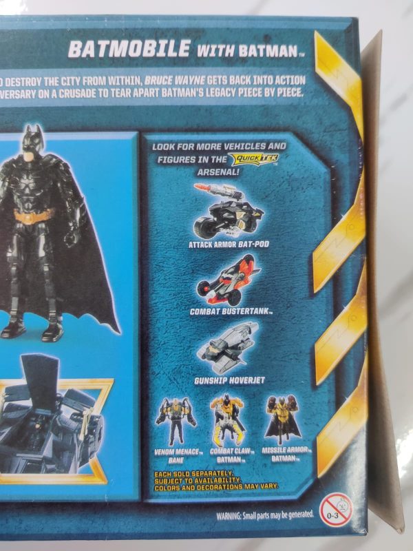 Batmobile With Batman -  The Dark Knight Rises  Exclusive Collection - (No Cash On Delivery Allowed On This Product)- Prepaid Orders Only Supply