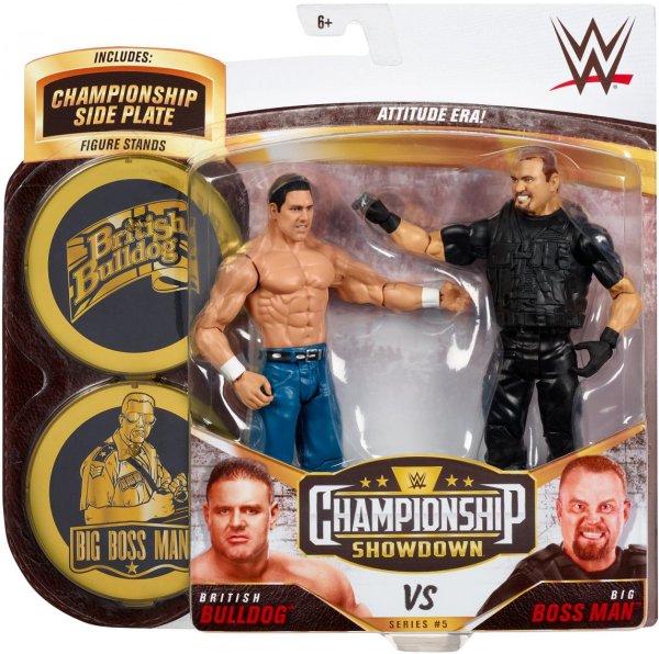 British Bulldog & Big Boss Man - WWE Championship Showdown Series 5 - Not MOC Discount