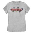 Women s Marvel VINTAGE LOGO T-Shirt Hot on Sale