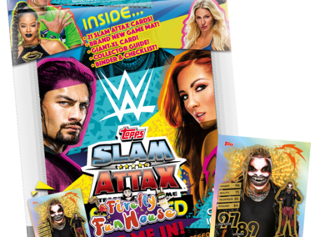 WWE Slam Attax Reloaded 2020 - Starter Pack with The Fiend Limited Edition card! For Cheap