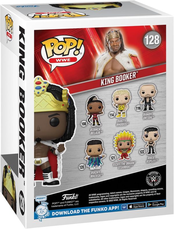 King Booker POP! Vinyl Figure - No. 128 For Discount