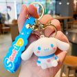 Cute Hello Kitty Cat 3D Silicon Keychain with Bagcharm and Strap (Choose From Drop Down) For Discount