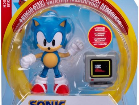 Jakks Sonic 4  Inch Articulated Classic Sonic the Hedgehog Figure Wave 12 (Pre-Order) Supply