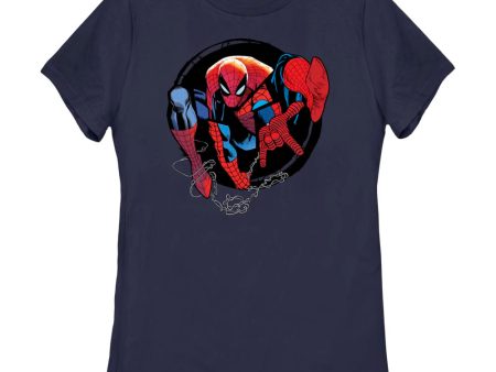 Women s Marvel Spider-Man Beyond Amazing SPIDEY CIRCLE FORWARD T-Shirt Online Hot Sale