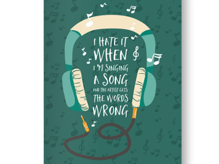 Wrong song pocket Diary Supply