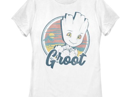 Women s Marvel TROPICAL GROOT T-Shirt Online