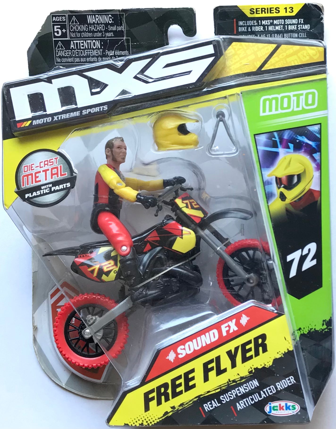 Jakks MXS Moto Extreme Sports Sound FX 72 Rodrigo Free Flyer Action Figure Online Sale