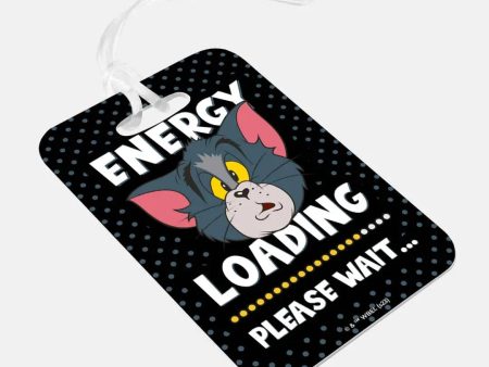 Tom And Jerry Energy Loading Luggage Tag Sale