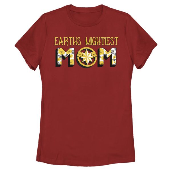 Women s Marvel Seasonal Earths Mightiest Mom T-Shirt Hot on Sale