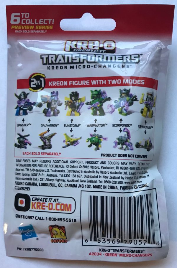 Kre-O Transformers Blind Bag Micro-Changers Preview Wave Hasbro Random Figure For Cheap