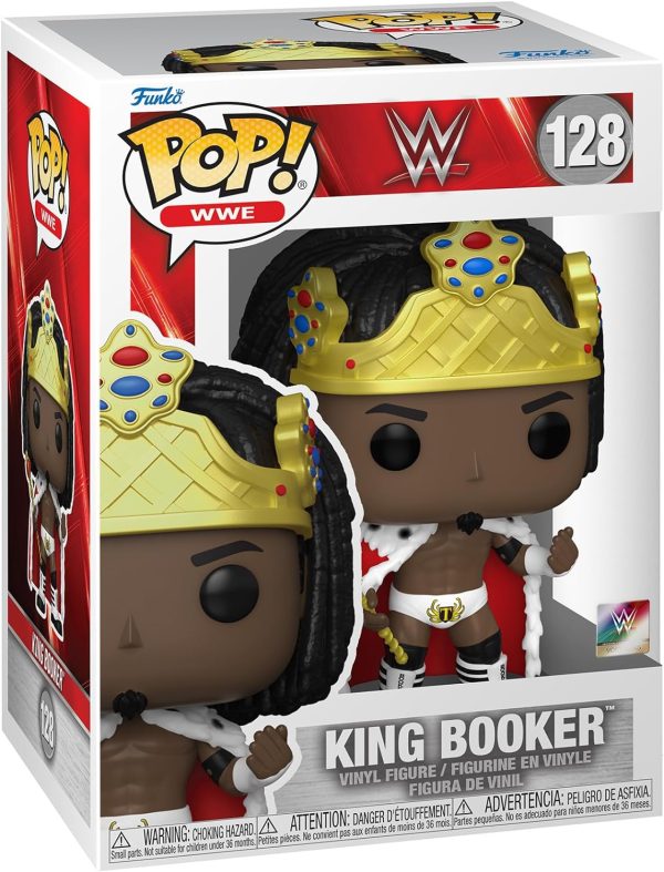 King Booker POP! Vinyl Figure - No. 128 For Discount