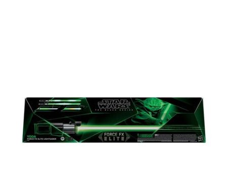 (Pre-Order) Hasbro Star Wars The Black Series Yoda Force FX Elite Electronic Lightsaber Prop Replica For Cheap