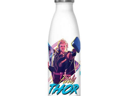 Drinkware Marvel What If Party Thor 17oz Stainless Steel Bottle Fashion