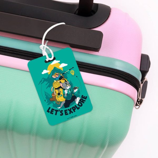 Tom And Jerry - The Explorers Luggage Tag Discount