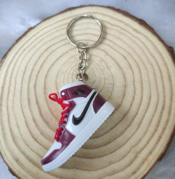 3D Sneaker Keychain - Maroon Online