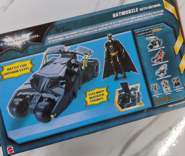 Batmobile With Batman -  The Dark Knight Rises  Exclusive Collection - (No Cash On Delivery Allowed On This Product)- Prepaid Orders Only Supply