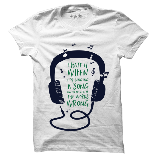 Wrong Song T-shirt For Cheap