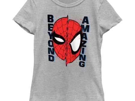 Girl s Marvel Spider-Man Beyond Amazing BEYOND AMAZING WARP T-Shirt Cheap