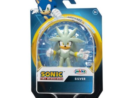 Jakks Sonic 2.5  Inch Wave 13 Silver Articulated Figure (Pre-Order) Hot on Sale