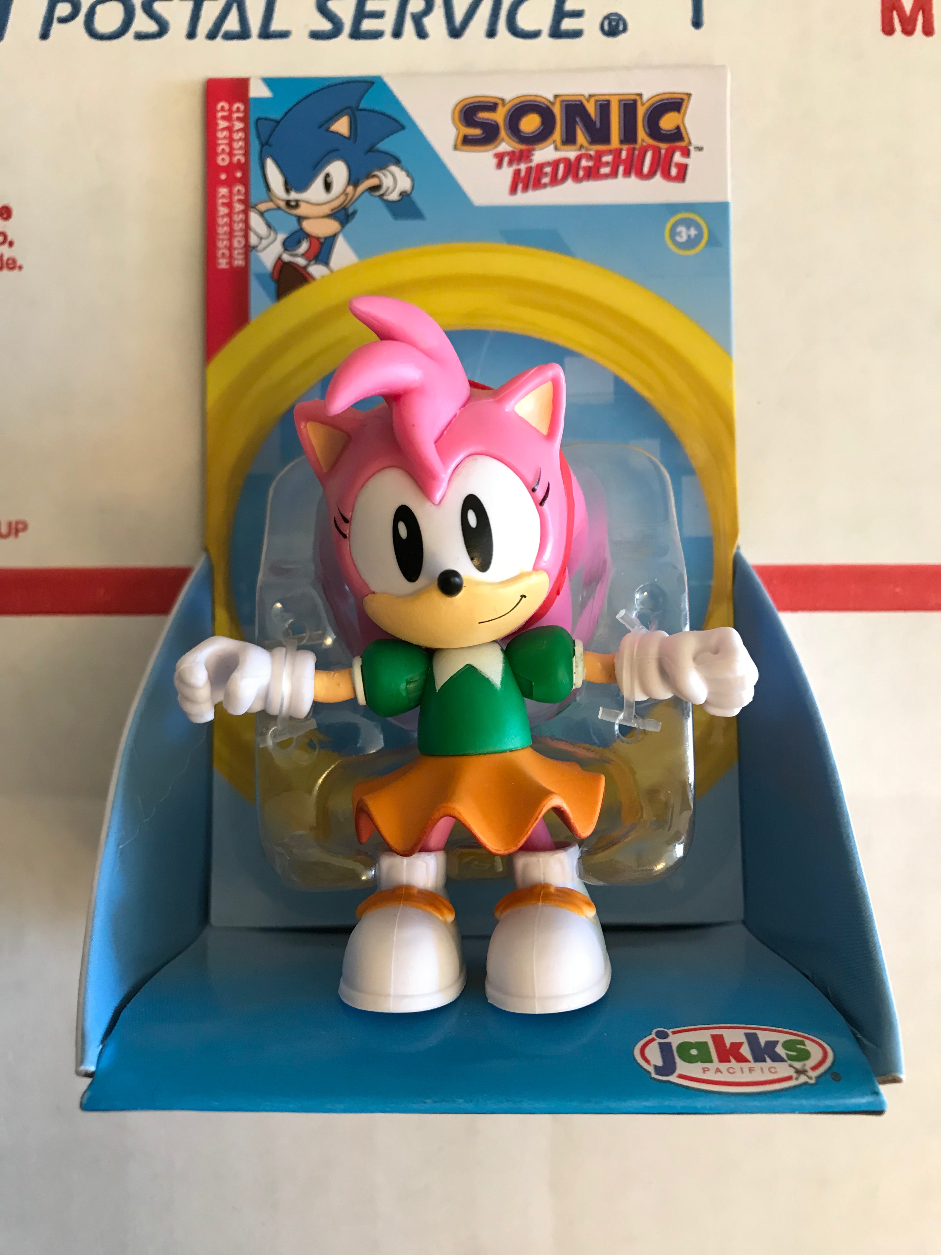 Jakks Sonic 2.5  Inch Classic Amy Articulated Figure Wave 7 Checklane For Sale