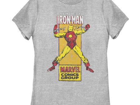 Women s Marvel IronMan Icon T-Shirt Supply