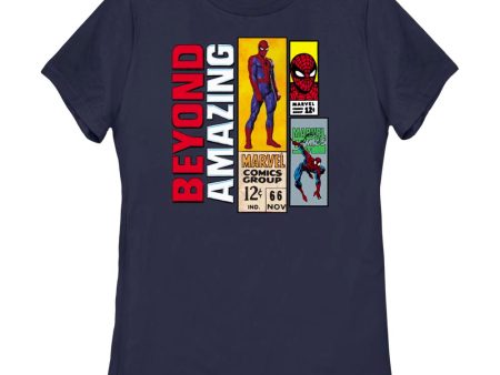 Women s Marvel Spider-Man Beyond Amazing SPIDEY TWELVE CENTS T-Shirt For Discount