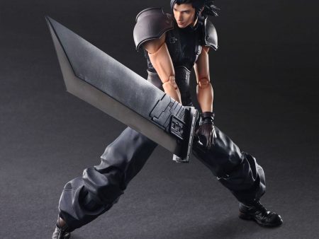 (Pre-Order) Play Arts Kai Zack Fair Final Fantasy Crisis Core Reunion Soldier 1st Class Figure (Used) Hot on Sale