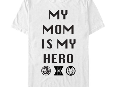 Men s Marvel MOM IS MY HERO T-Shirt Online Hot Sale