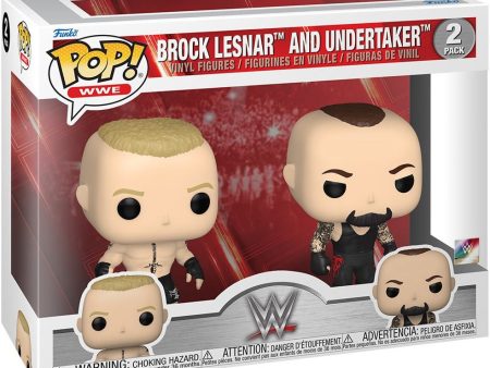 Brock Lesnar and Undertaker Funko - Pop! Vinyl – Twin Pack Figures Discount