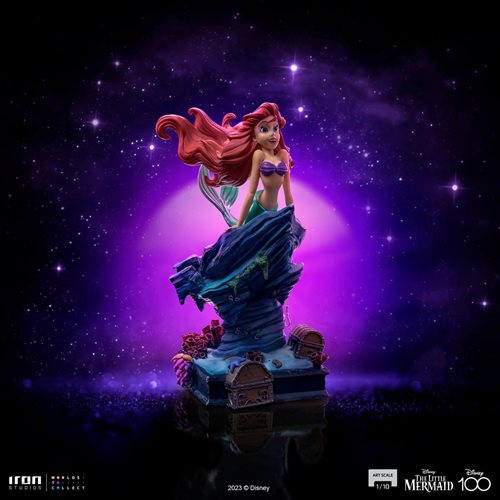 (Pre-Order) Iron Studios Disney 100 The Little Mermaid Art Scale Limited Edition 1:10 Statue Hot on Sale