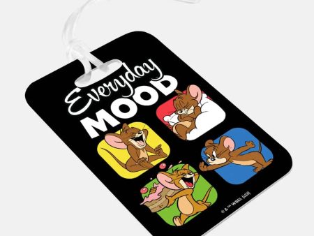 Tom And Jerry - Jerry s Everyday Mood Luggage Tag Discount