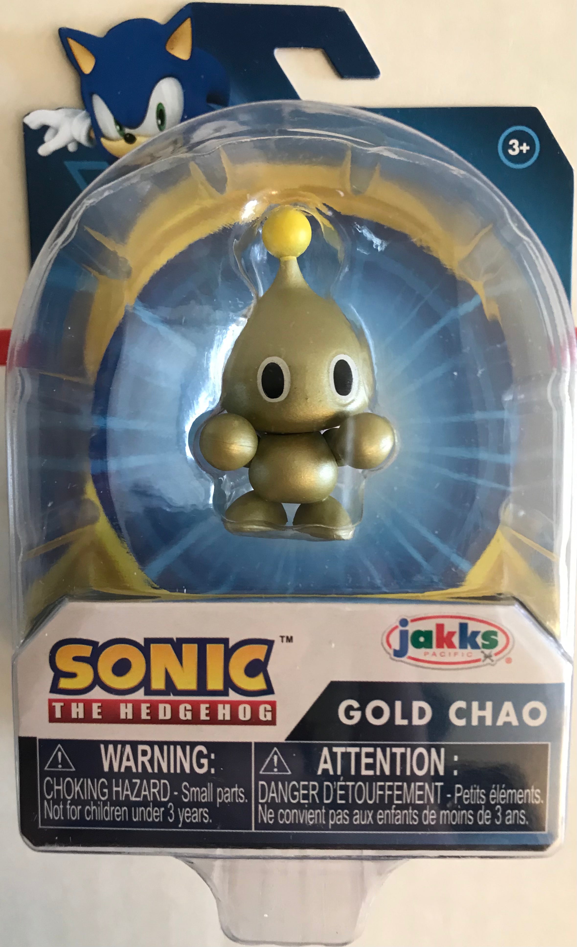 Jakks Sonic 2.5  Inch Articulated Figure Wave 3 Gold Chao Online