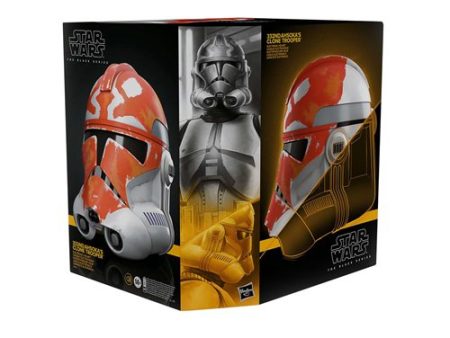 (Pre-Order) Hasbro Star Wars The Black Series 332nd Ahsoka’s Clone Trooper Electronic Helmet Prop Replica Discount