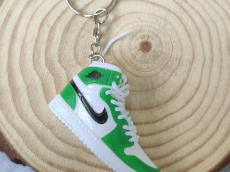 3D Sneaker Keychain - Green on Sale