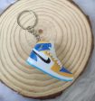 3D Sneaker Keychain - Yellow Blue For Discount