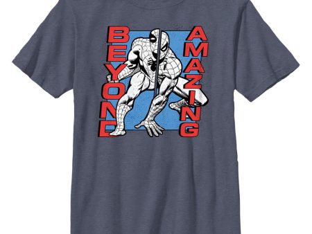 Boy s Marvel Spider-Man Beyond Amazing BEYOND AMAZING PANEL T-Shirt Sale