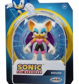 Jakks Sonic 2.5  Inch Rouge The Bat Articulated Figure Wave 10 on Sale